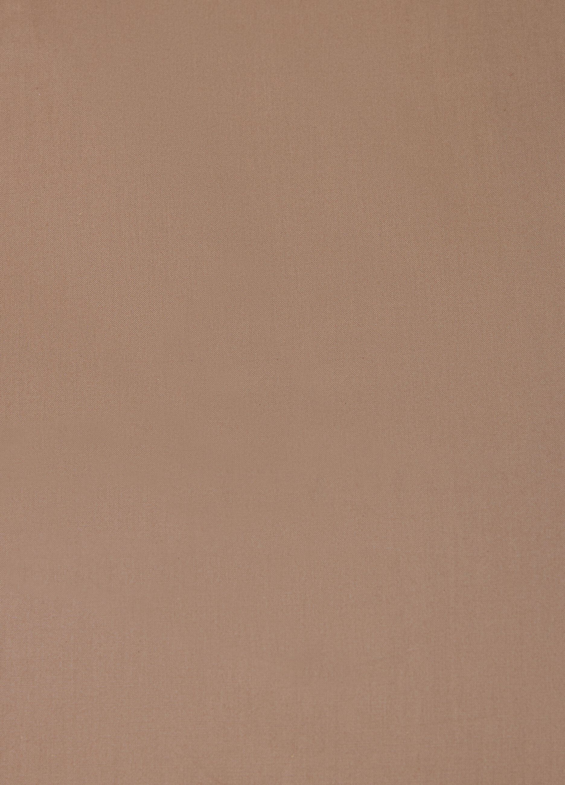 Fitted sheet in cotton percale, Made in Italy_1