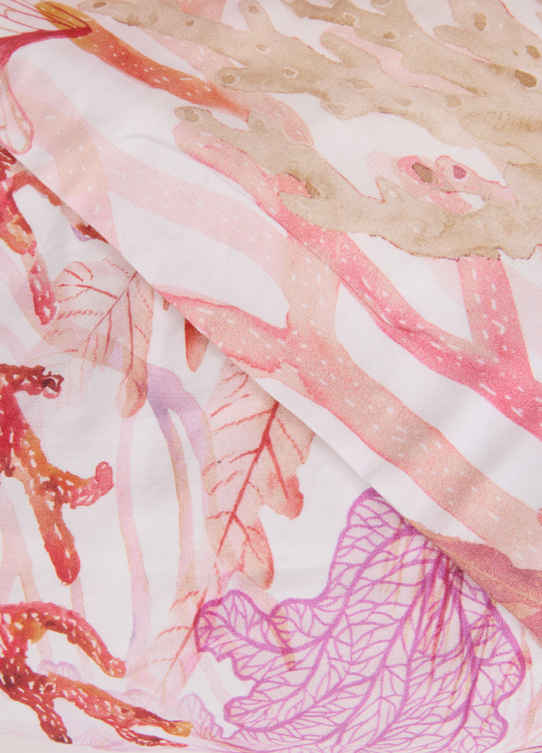 Double duvet cover in sateen cotton with watercolour effect_1