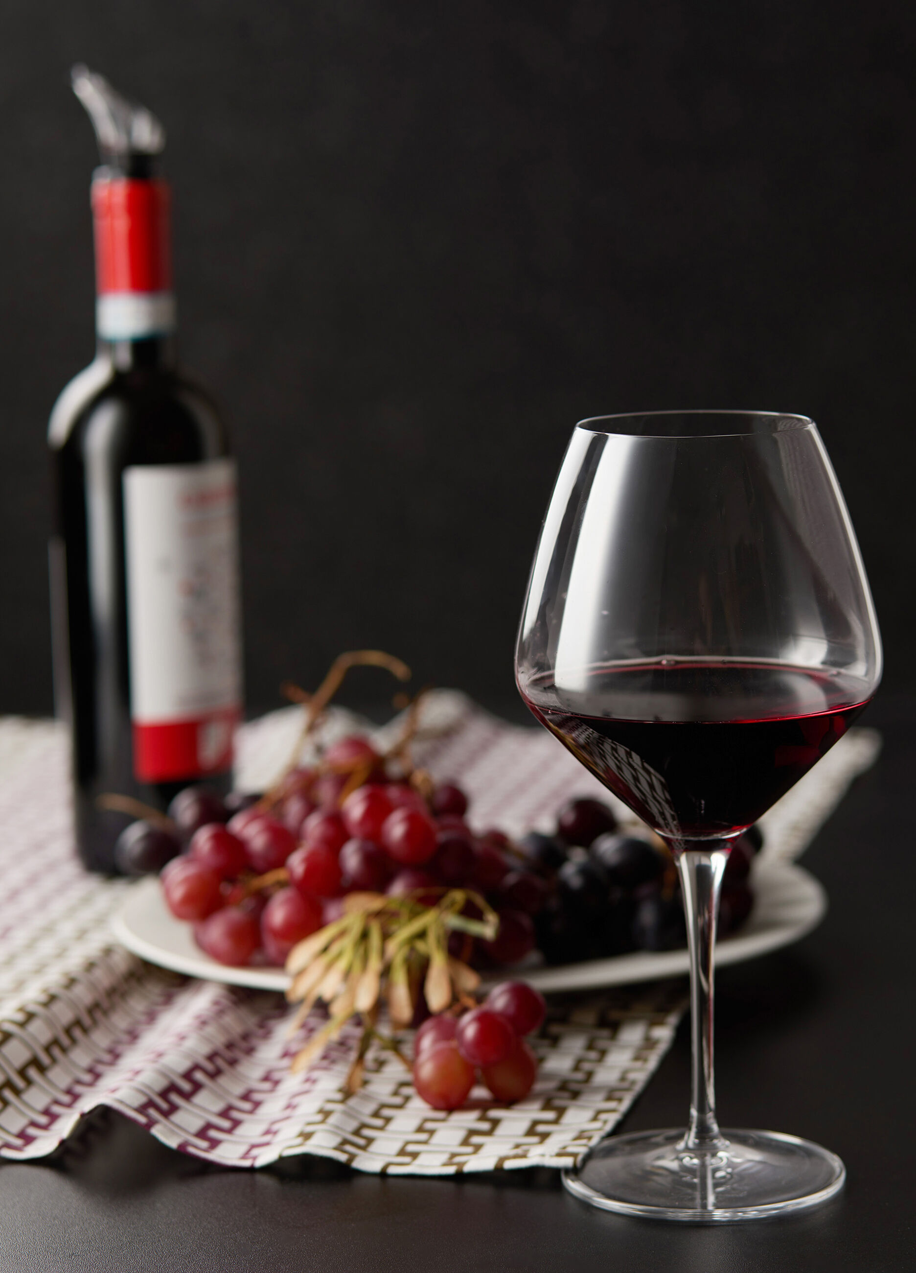 Set 6 calici da vino rosso_0