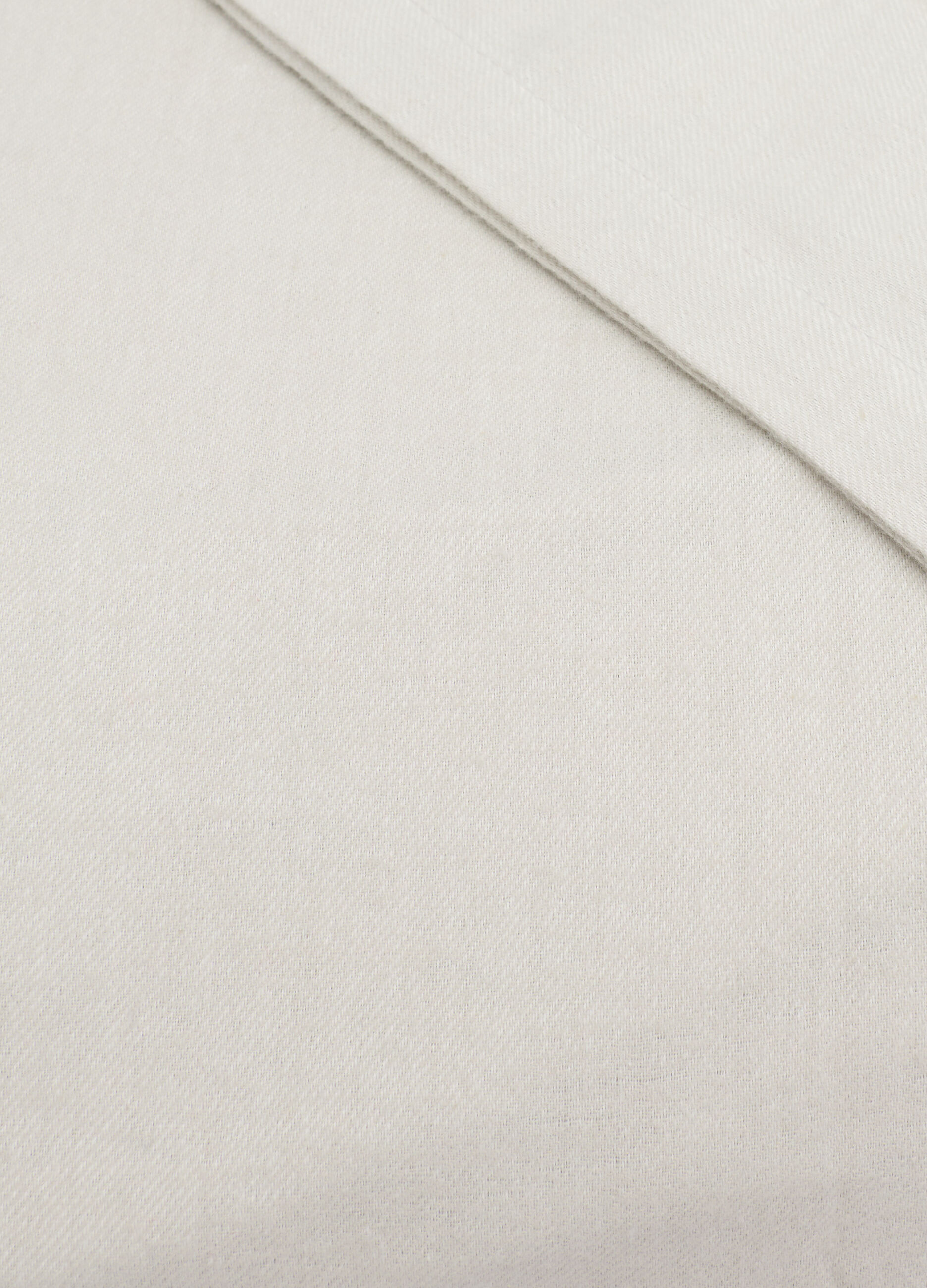Lenzuolo In Flanella Di Cotone Spazzolato Homescapes - Bianco, Doppio 229x254 Cm - 170 G/m²