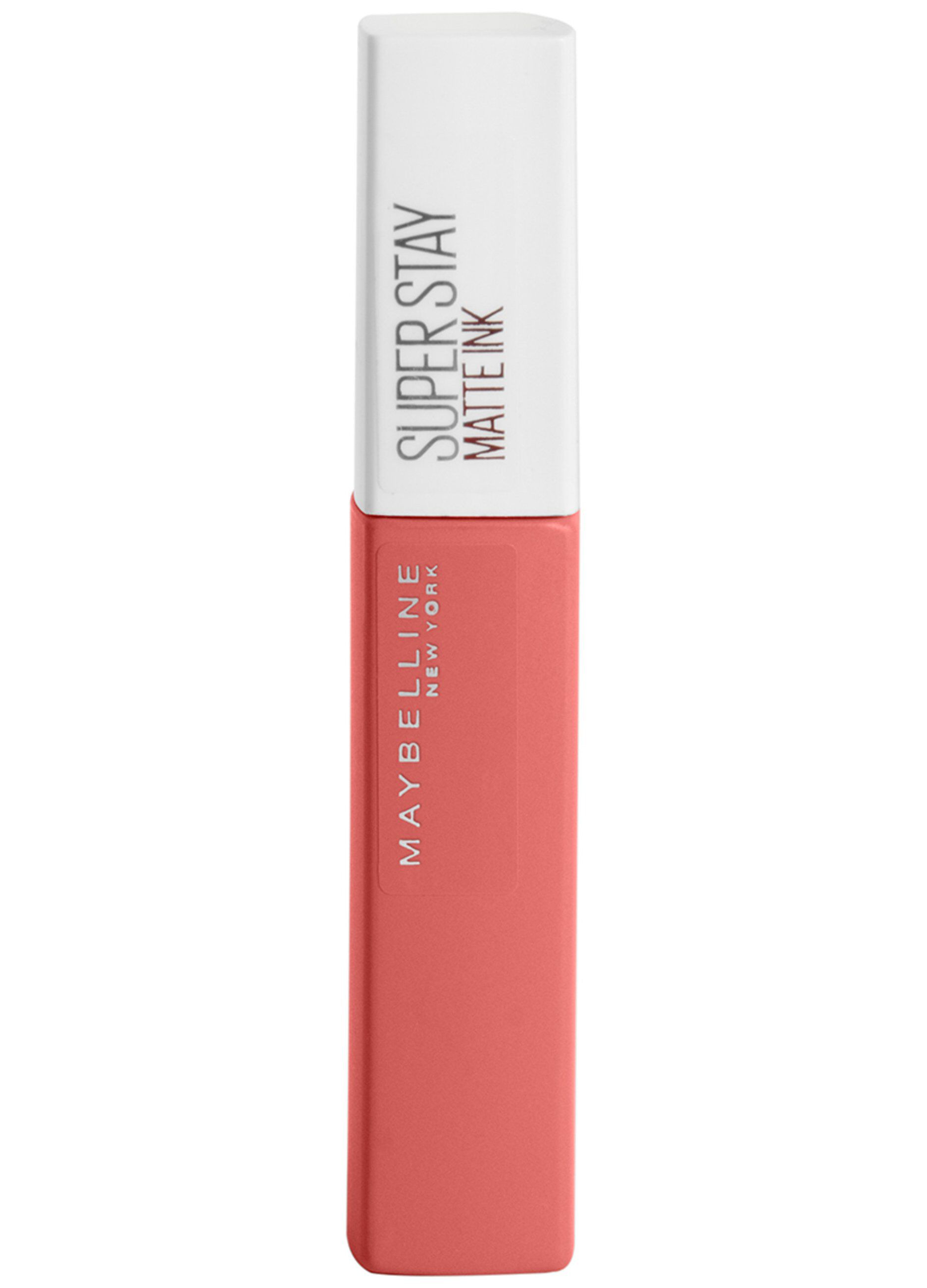 Maybelline New York Tinta Labbra SuperStay Matte Ink, Rossetto Matte Liquido a Lunga Tenuta, Self-starter (130), 5 ml._1