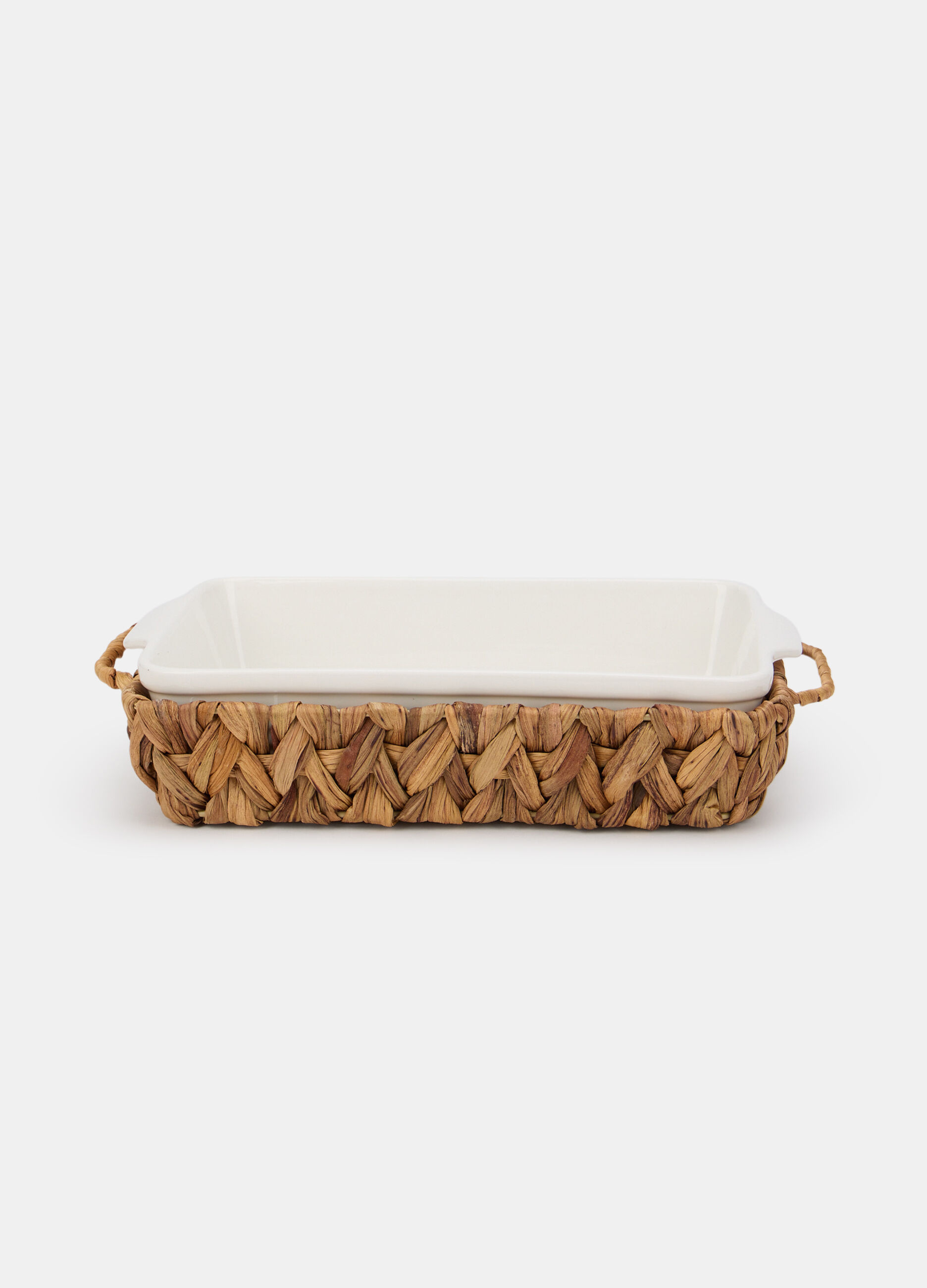 Teglia rettangolare con base in vimini_0