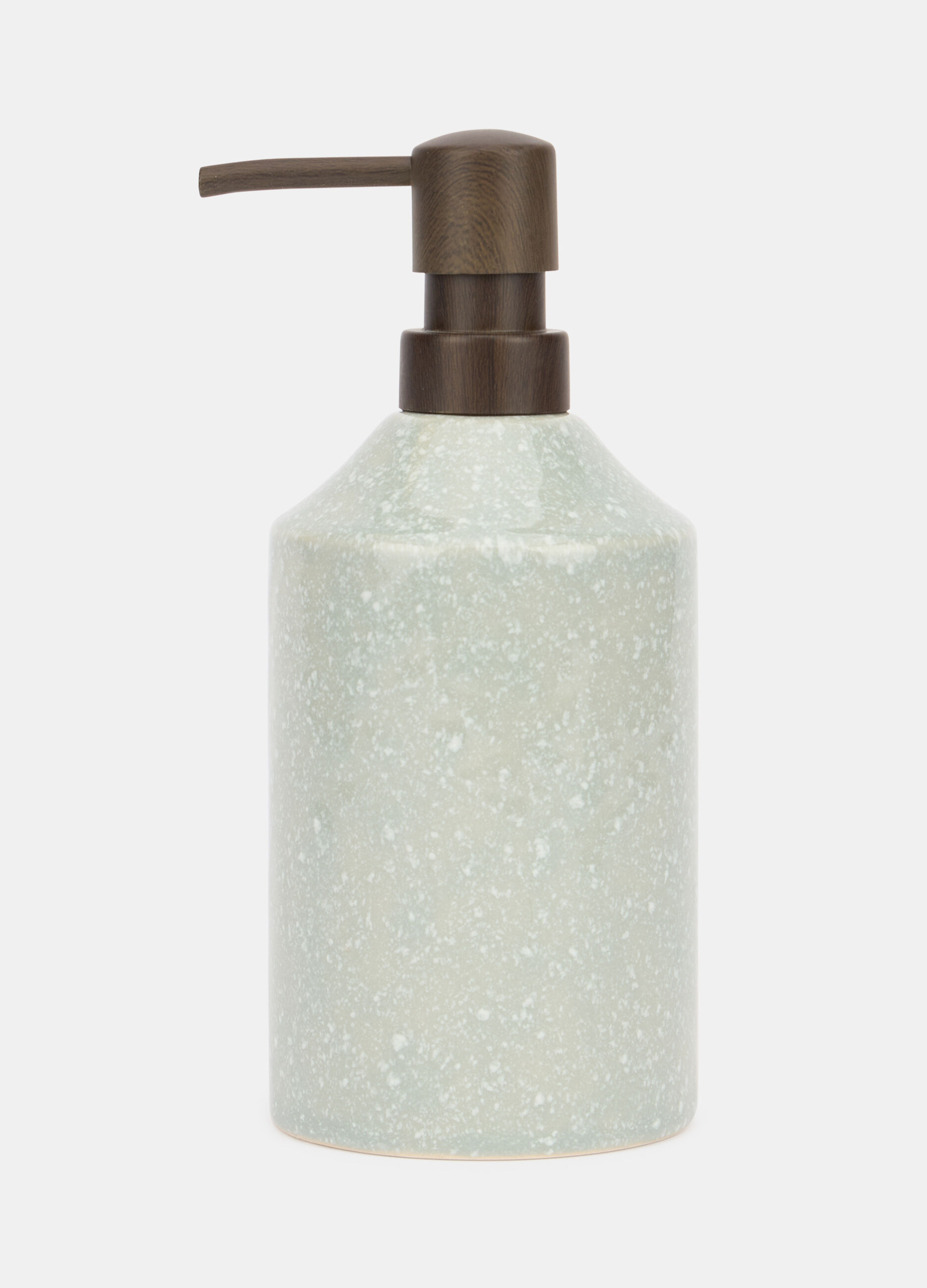 Dispenser sapone in ceramica effetto graniglia_0