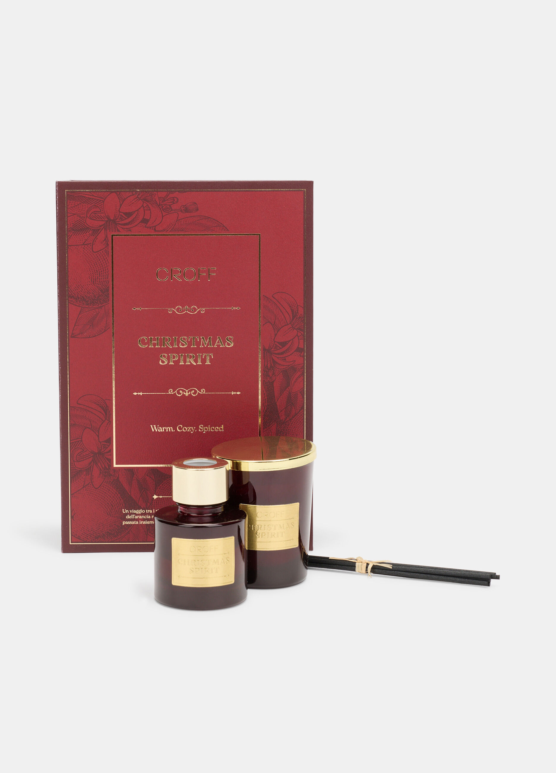Set profumatore ambiente e candela Christmas Spirit_0