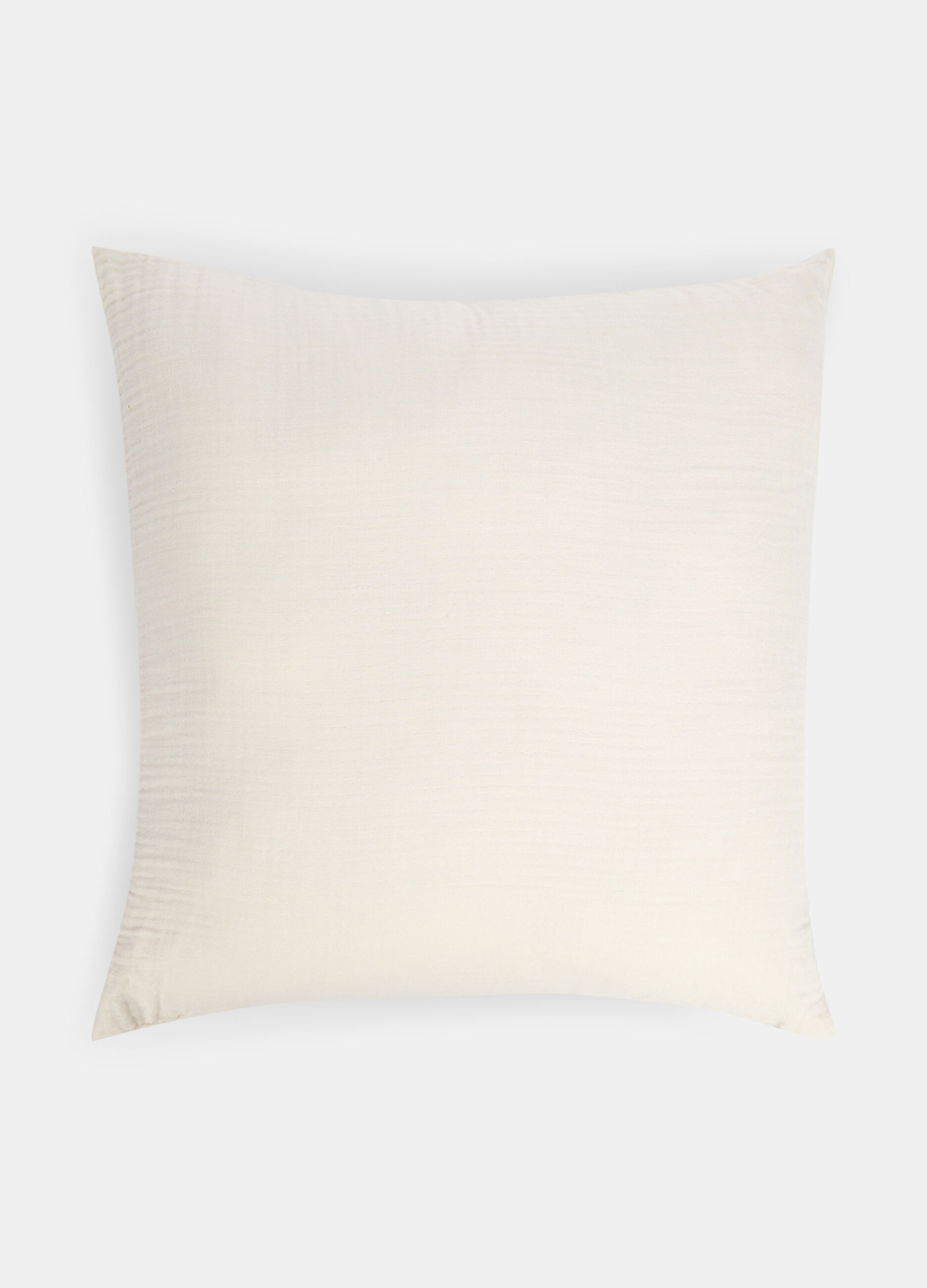 Square padded cushion with removable cover_0