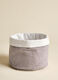 Mélange cotton bread basket_1