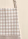 Checked cotton apron_2