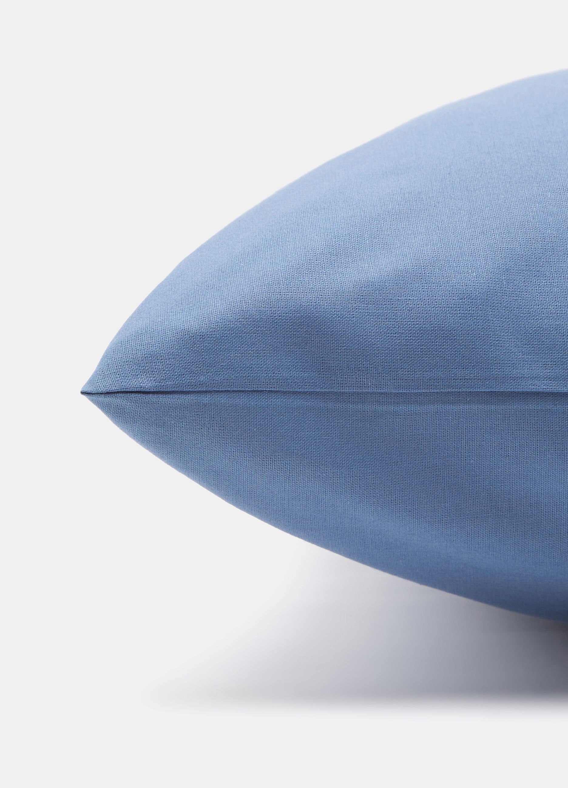 Federa in tinta unita di puro cotone_1