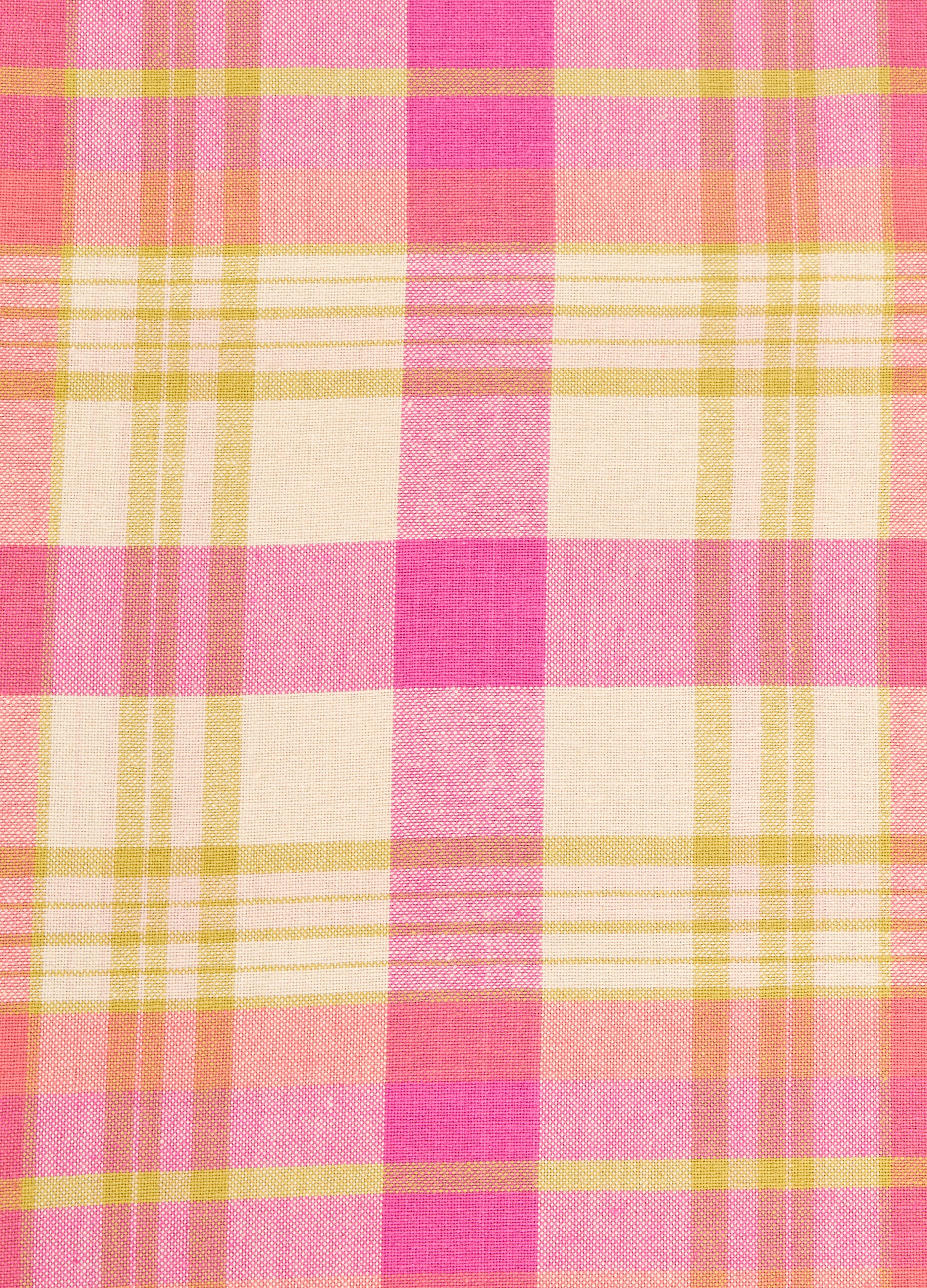 8-Seater tablecloth in check cotton_1