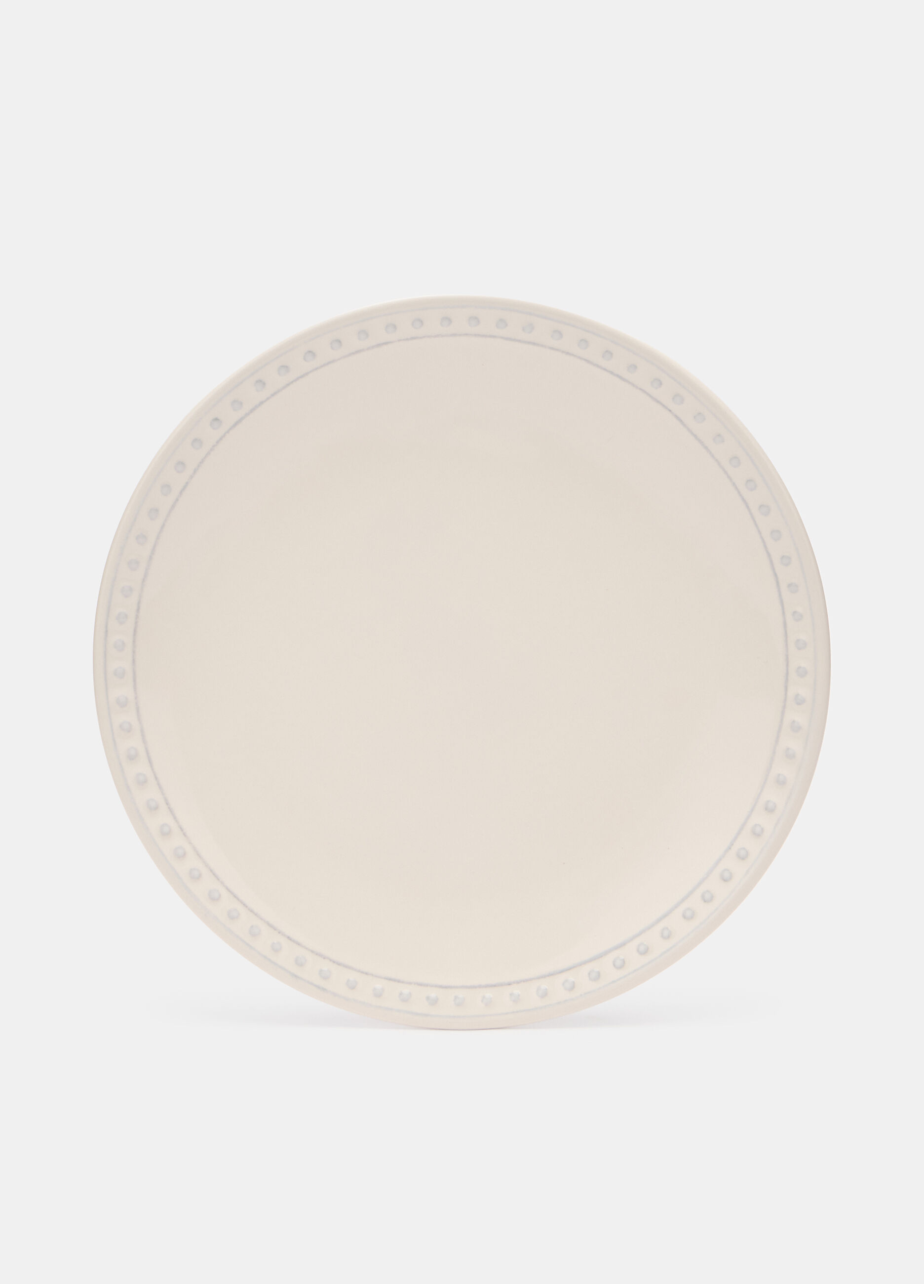 Piattino da dessert in ceramica con bordo_0