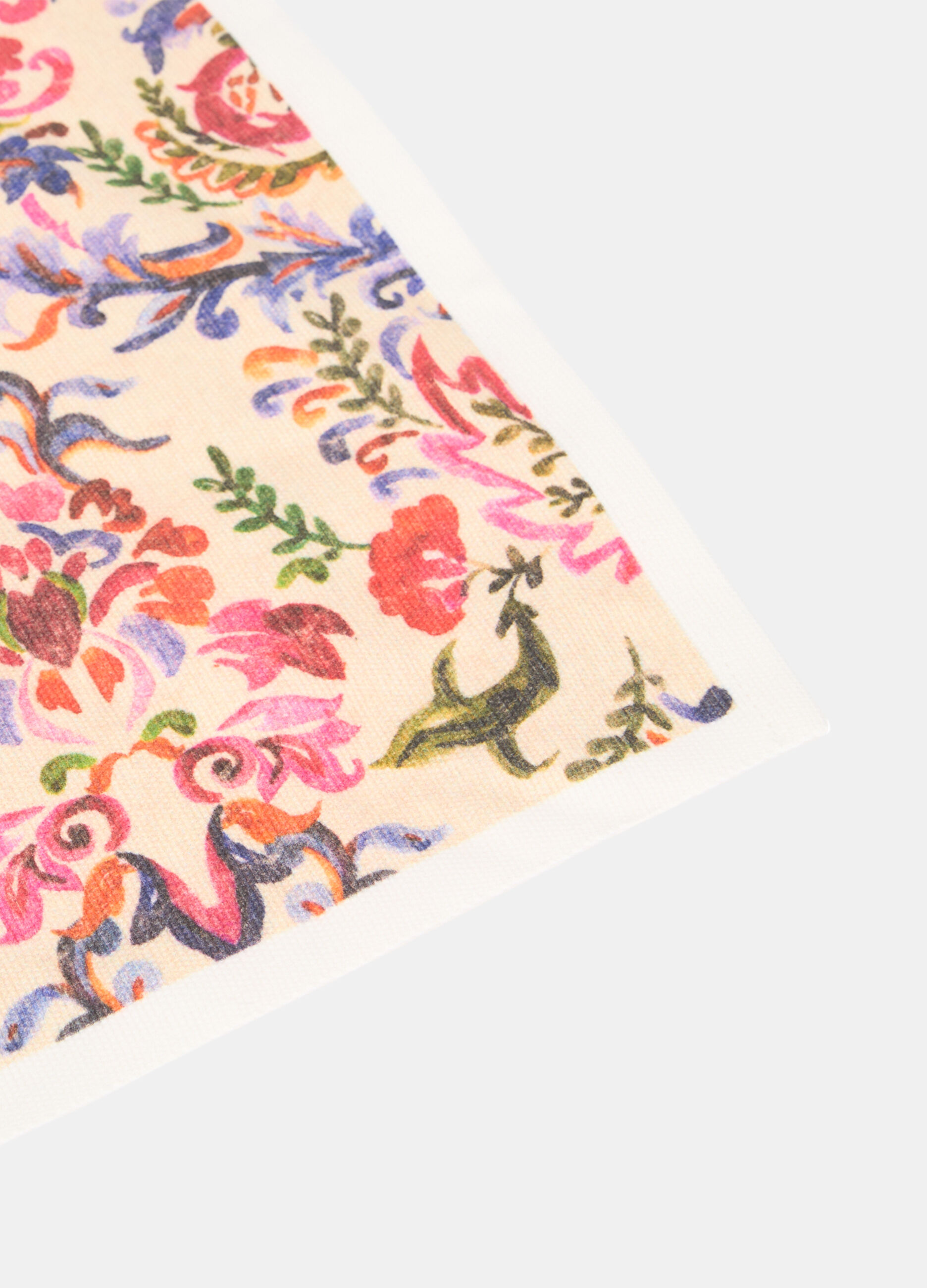 Tovaglietta rettangolare in cotone multicolore_1