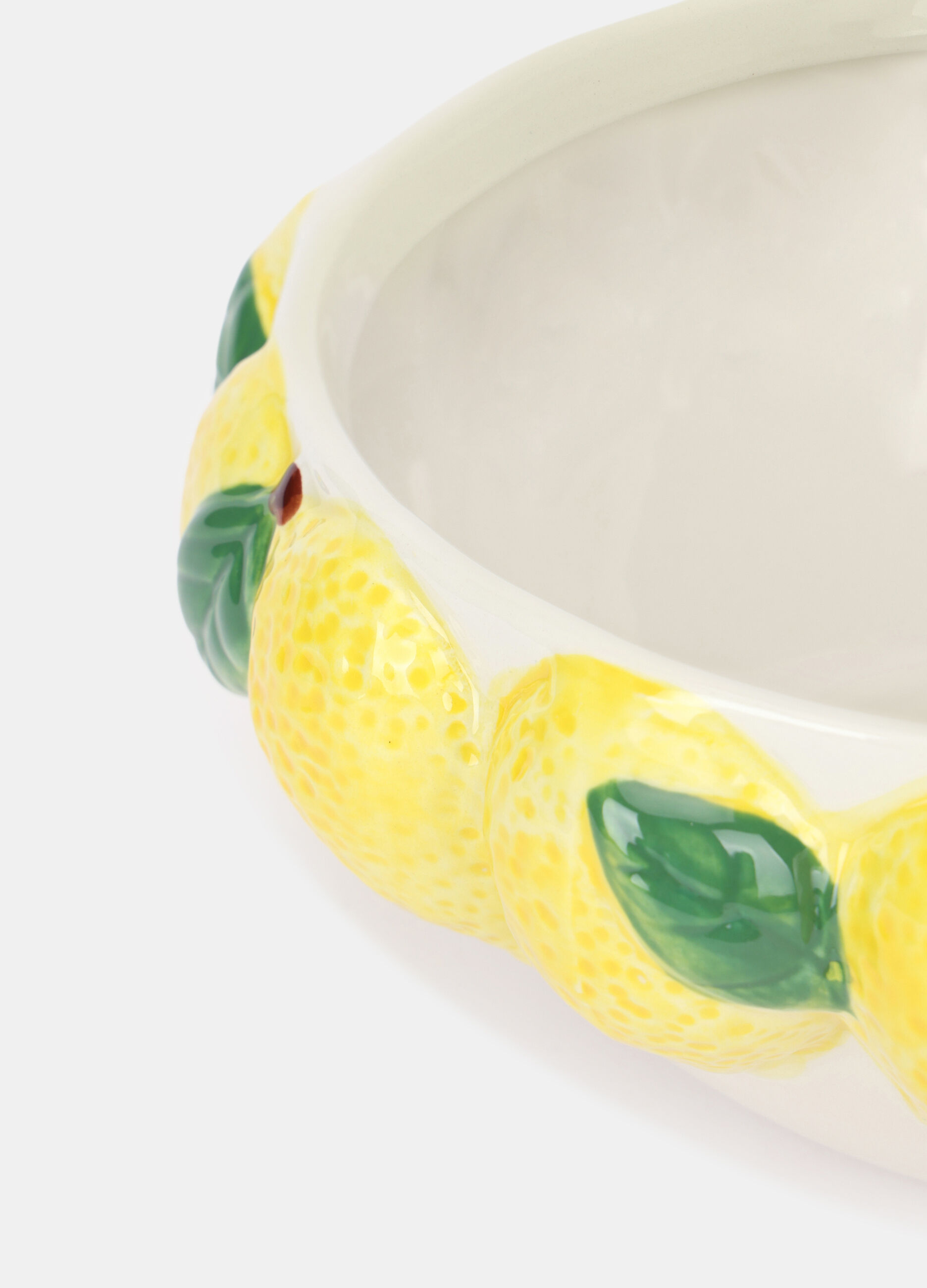 Ciotola in ceramica con limoni_1
