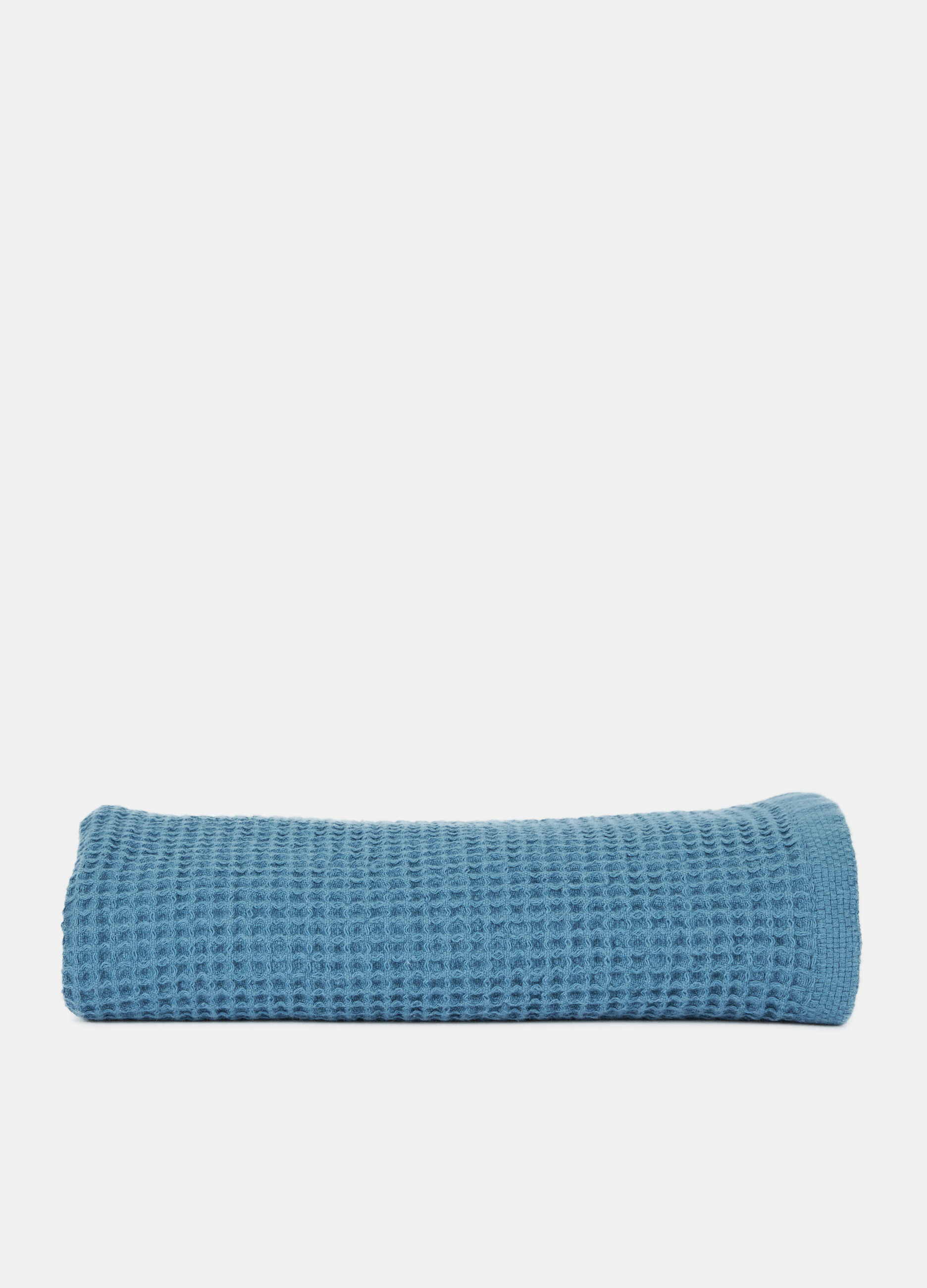 Asciugamano waffle in cotone _0