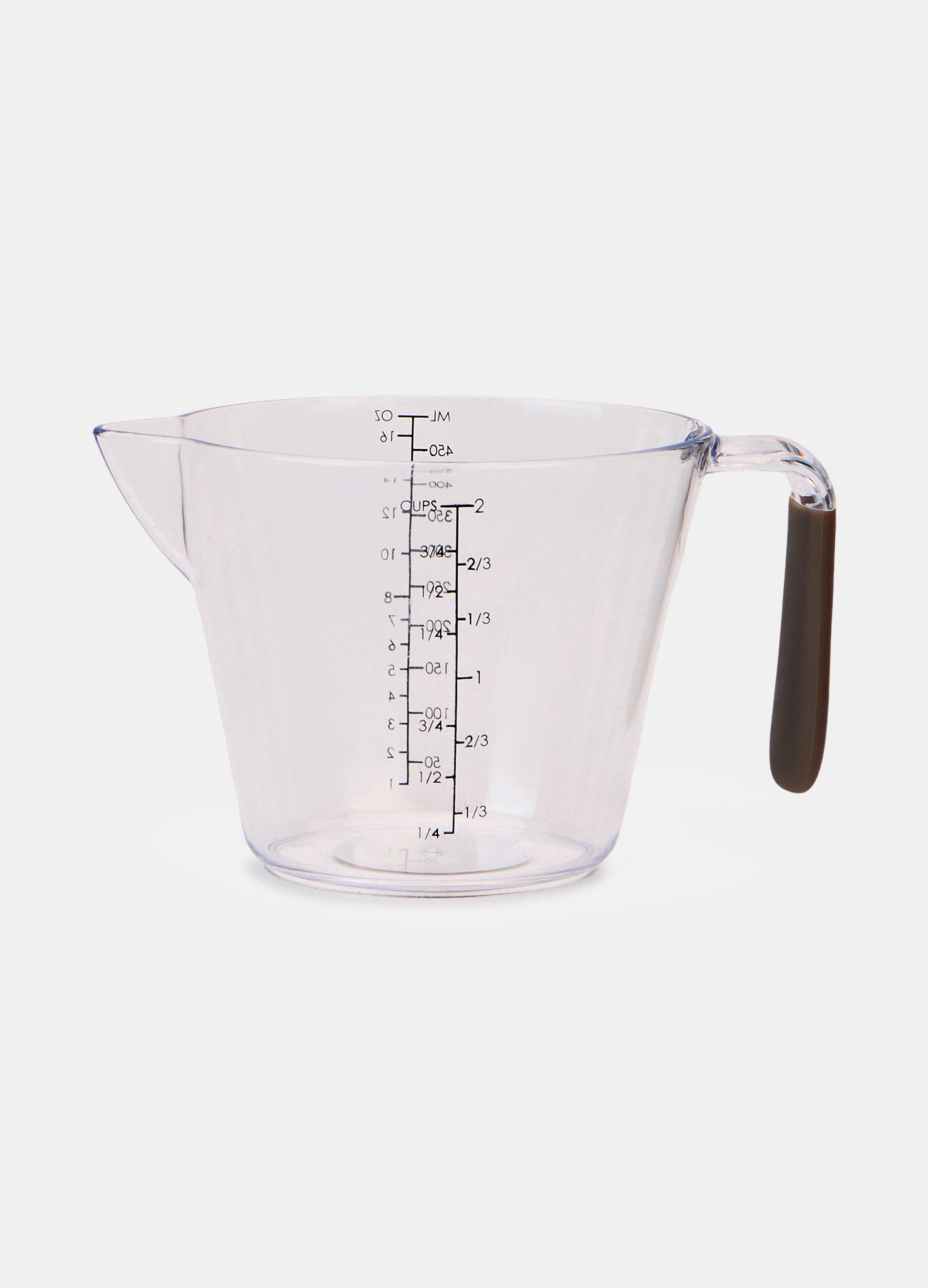 Brocca graduata con manico in plastica_0