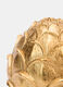 Pigna ornamentale dorata_1