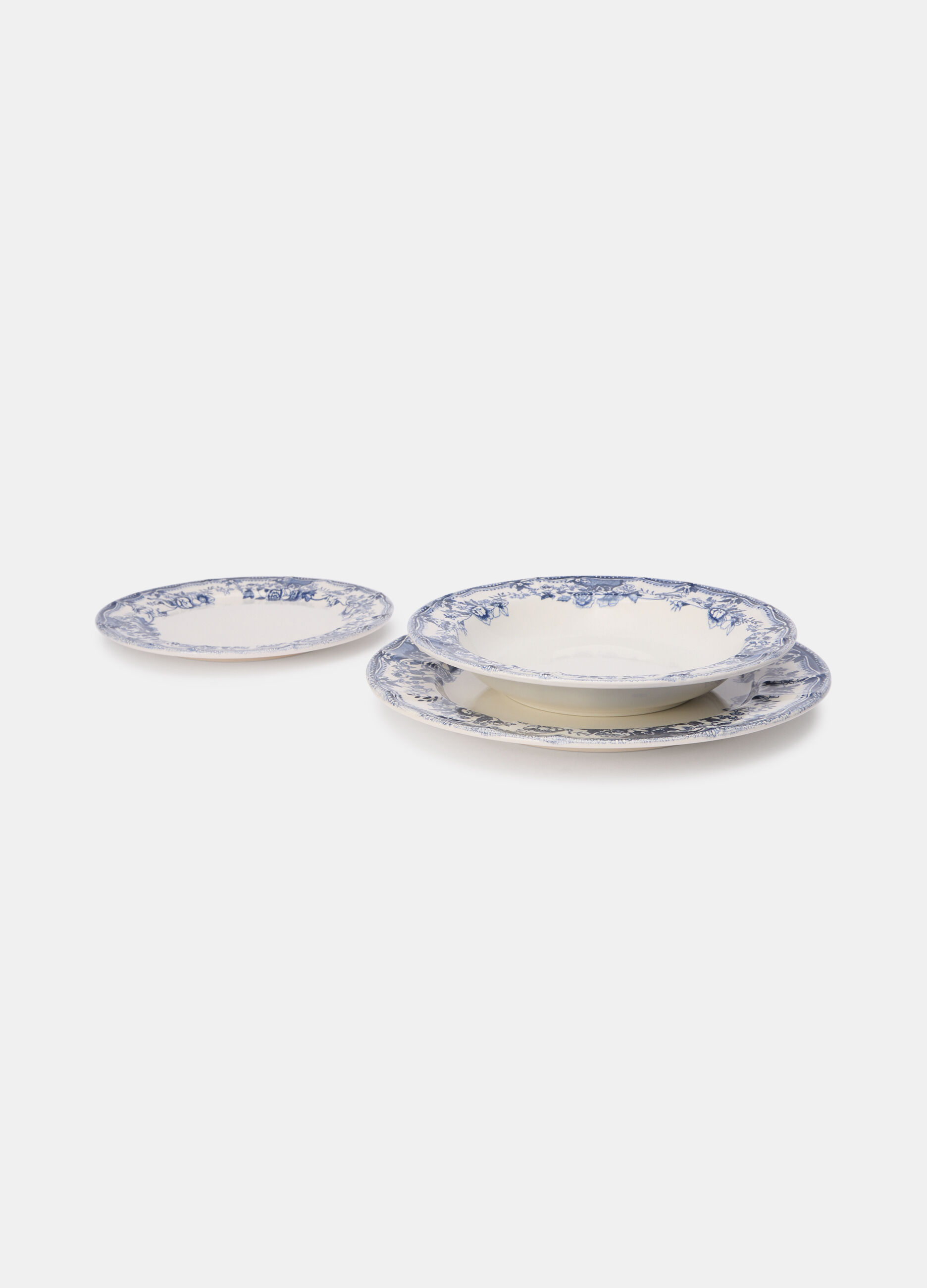 Piatto fondo in ceramica Made in Italy_0