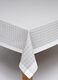 100% cotton check tablecloth_0