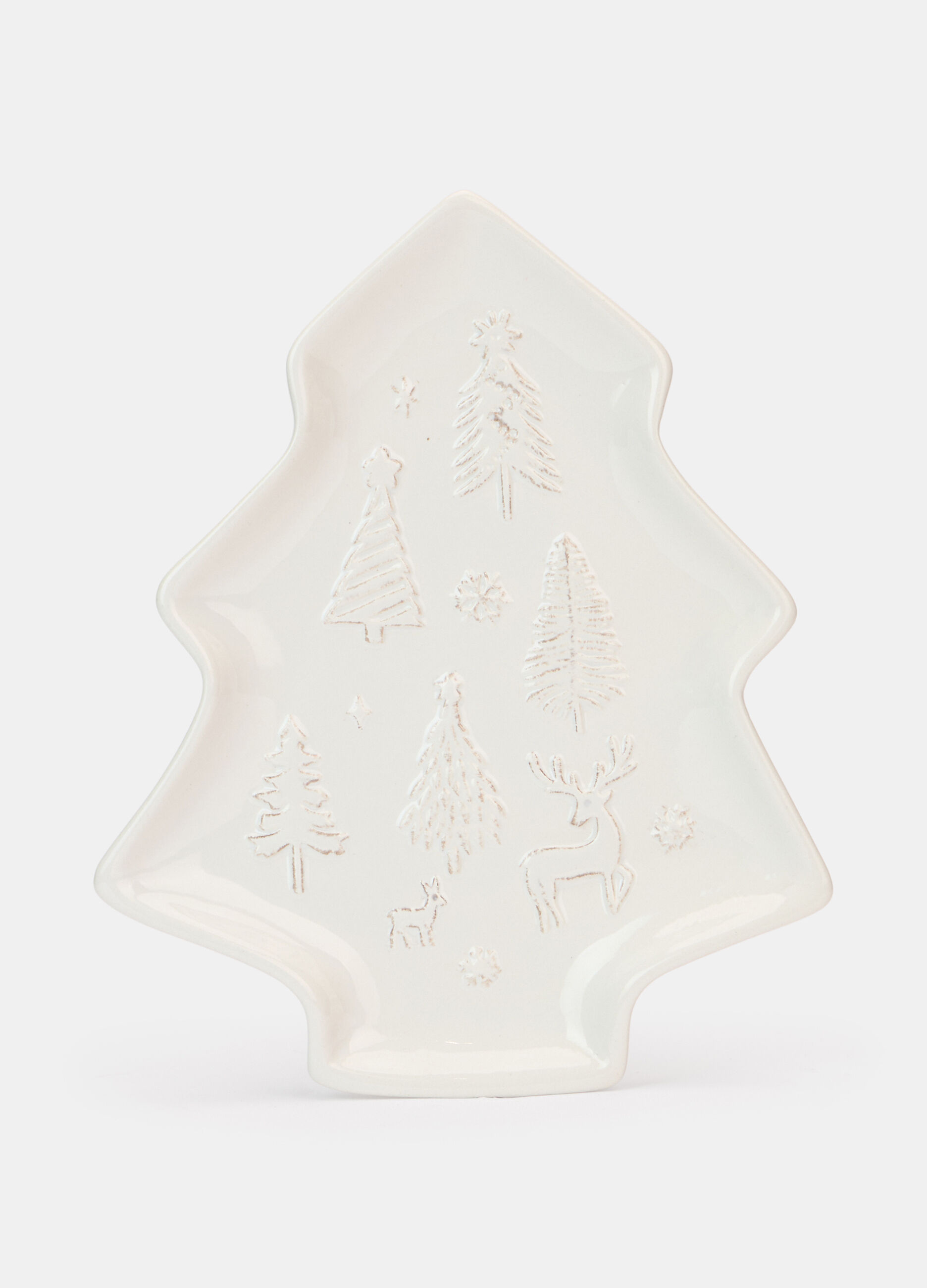 Vassoio albero di Natale in ceramica_0