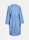 Waffle weave bathrobe in cotton blend_0