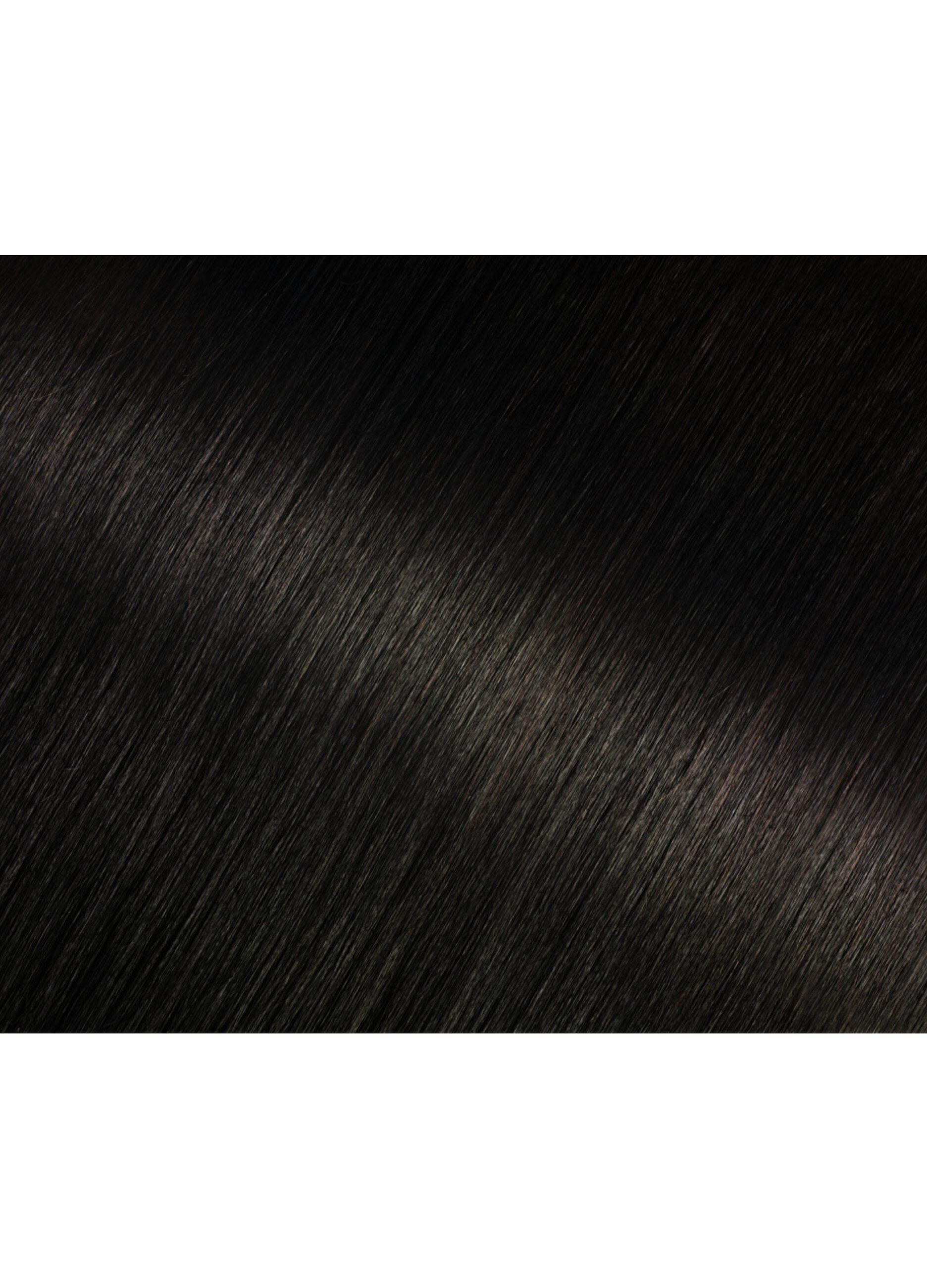 Garnier Tinta Capelli Olia, Colorazione permanente senza ammoniaca per una fragranza delicata, copre il 100% dei capelli bianchi, Con oli di fiori di origine naturale, Nero Naturale (3.0).