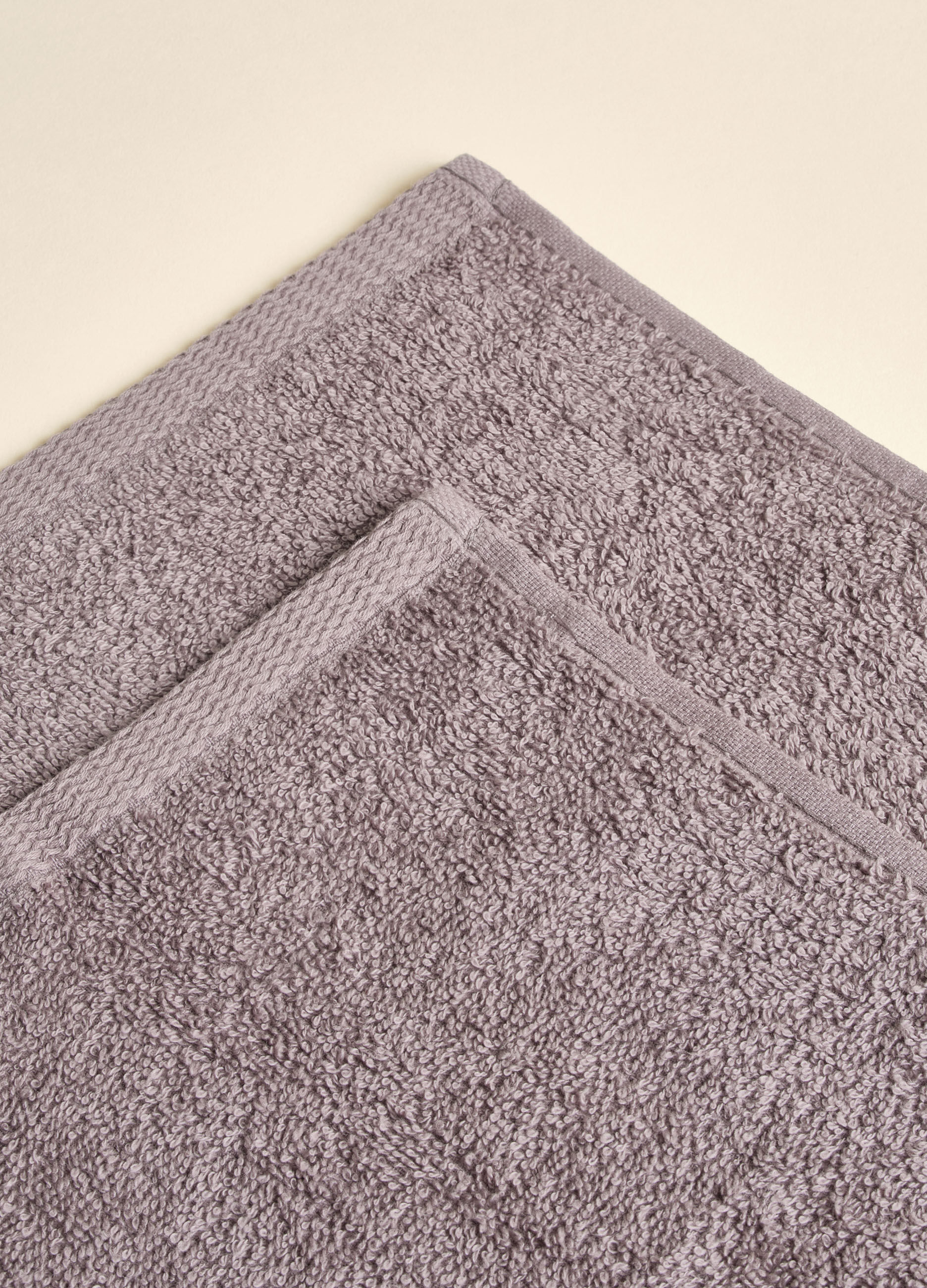 Set of 2 face cloths in 100% cotton_2