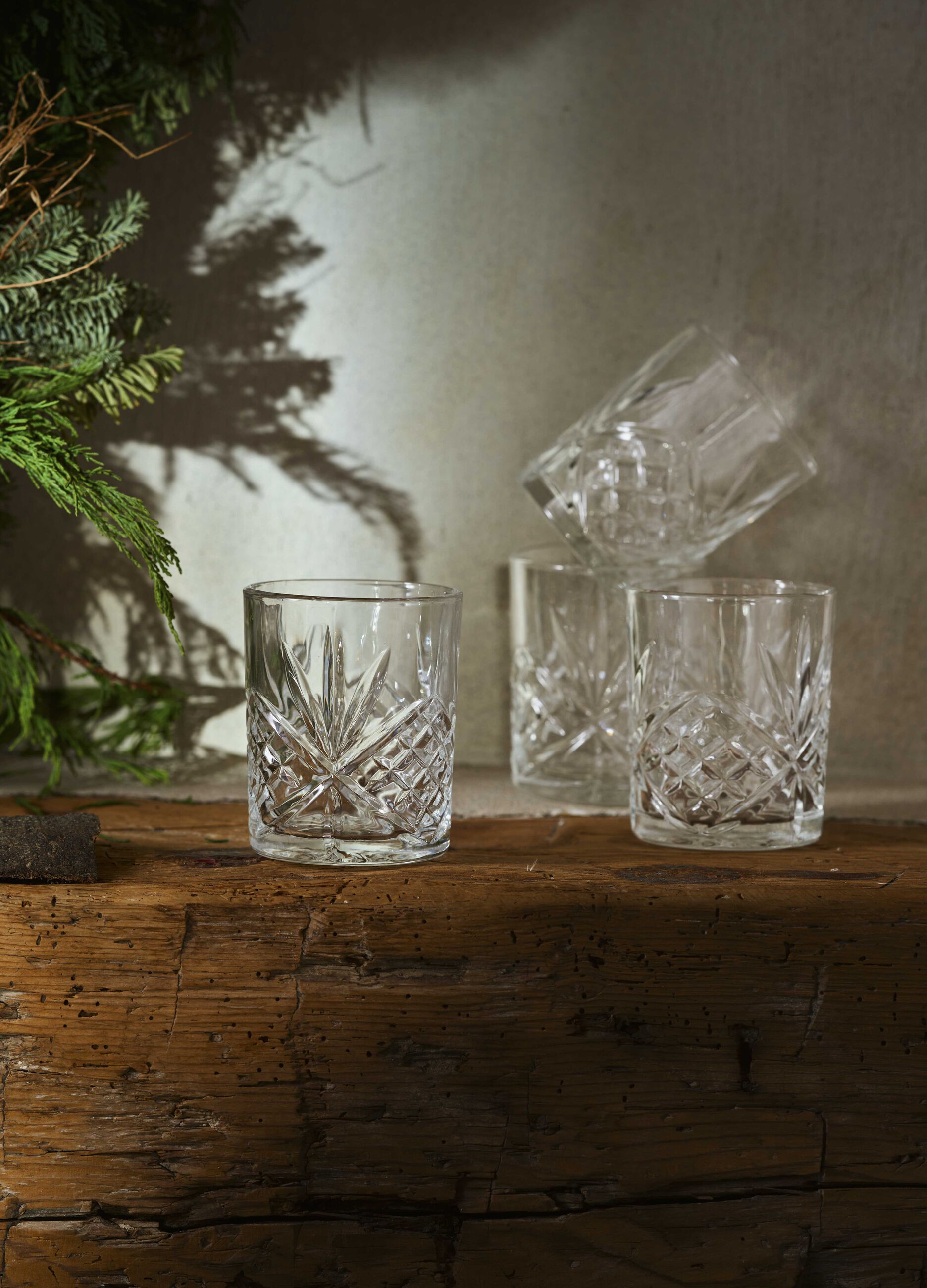 Bicchiere da whiskey decorato_0