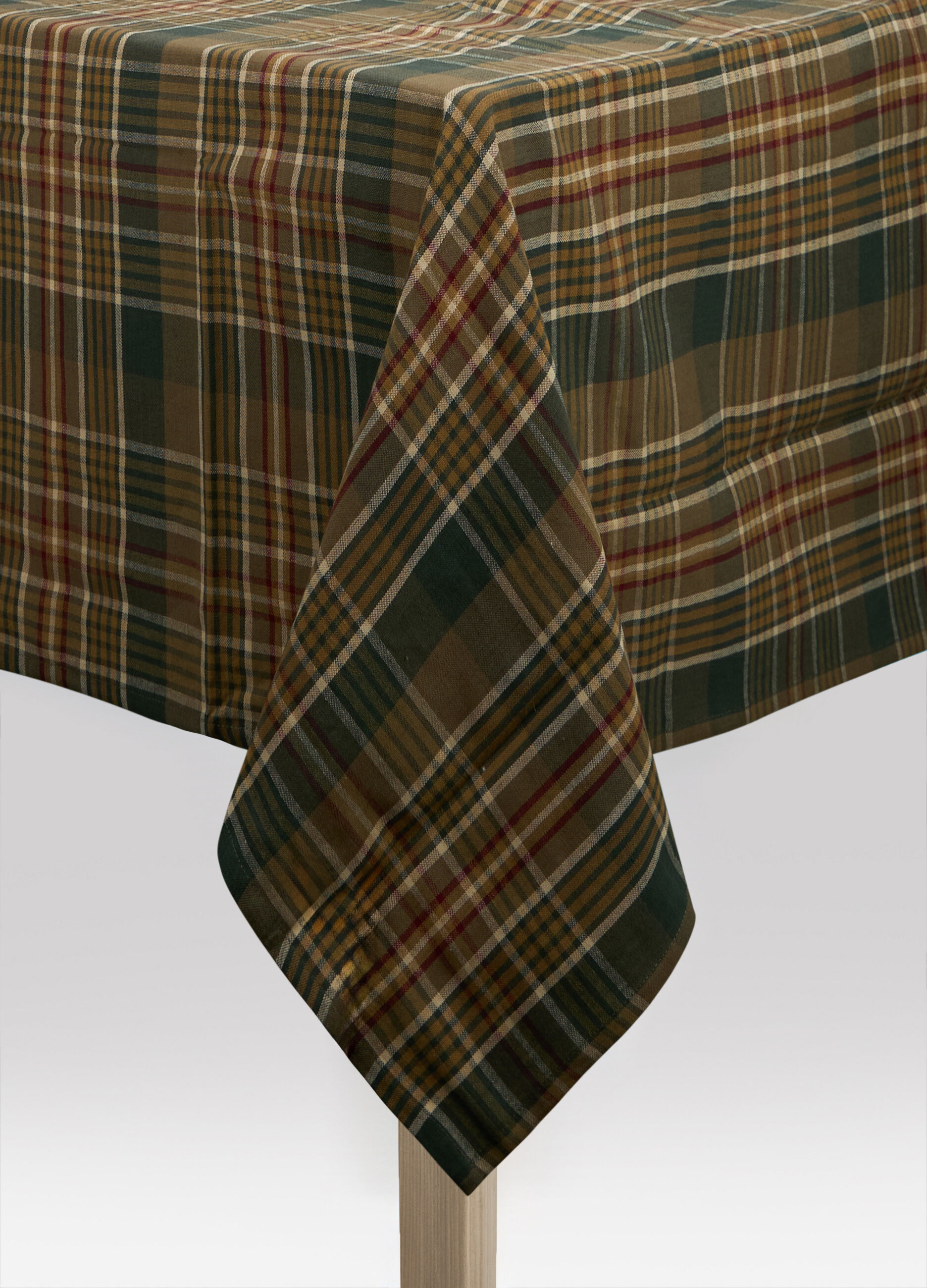 Tovaglia quadrata in cotone tartan
