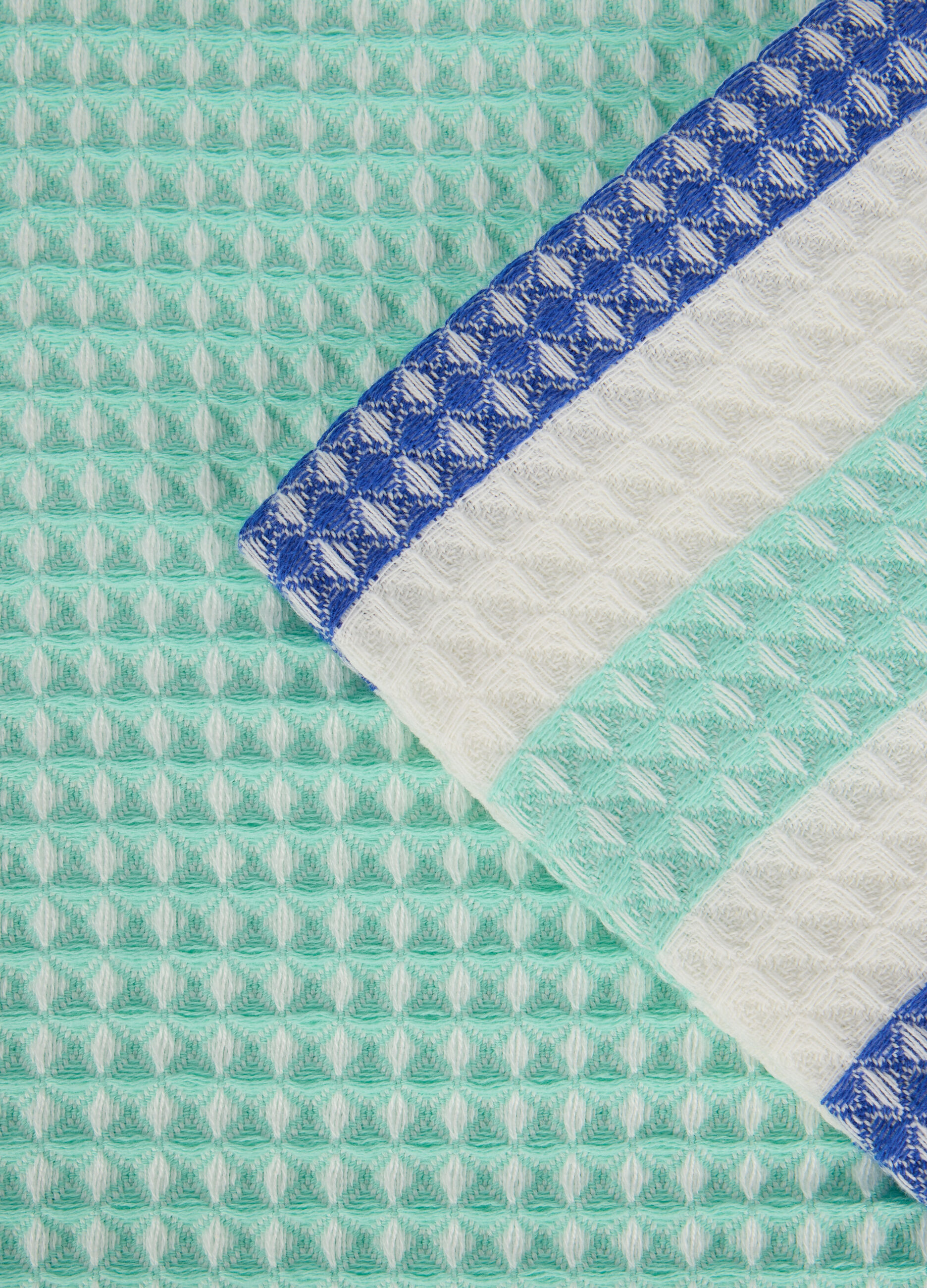 2 pack strofinacci in cotone a nido d'ape_1