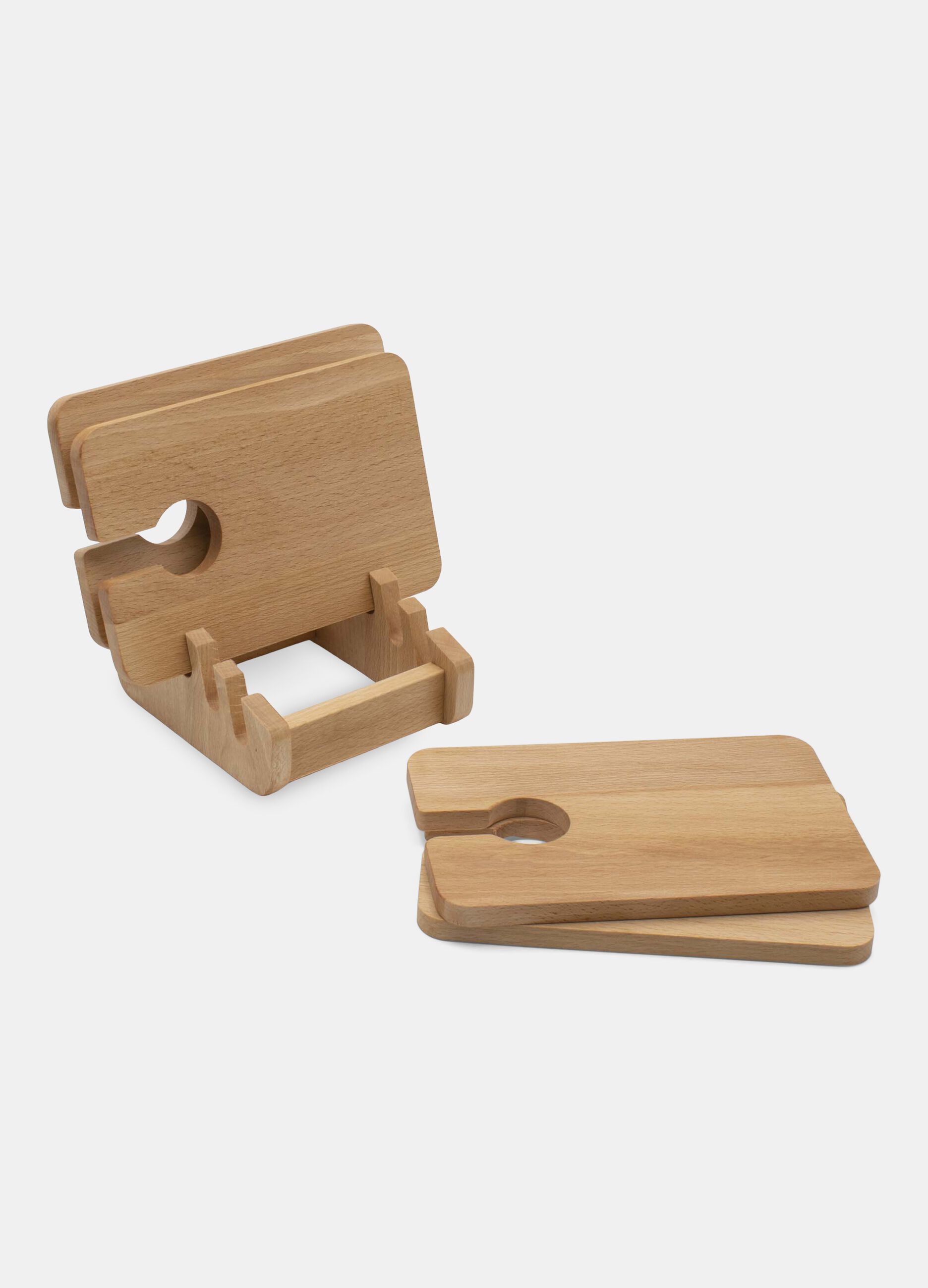Set 4 taglieri in legno di faggio da aperitivo Made in Italy_0
