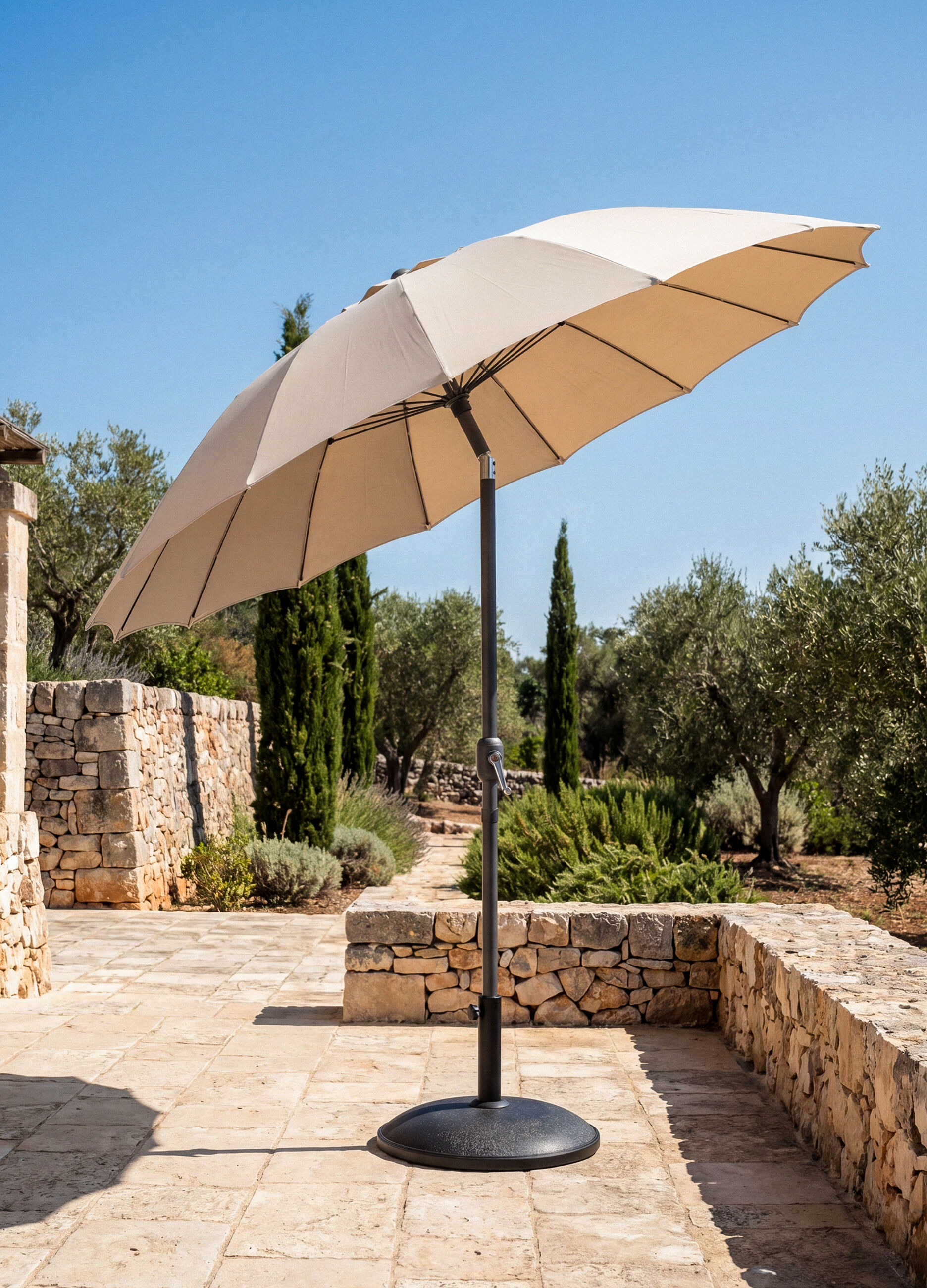 Ombrellone da giardino a cupola