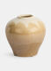 Vaso stile giara basso in ceramica sfumata_0