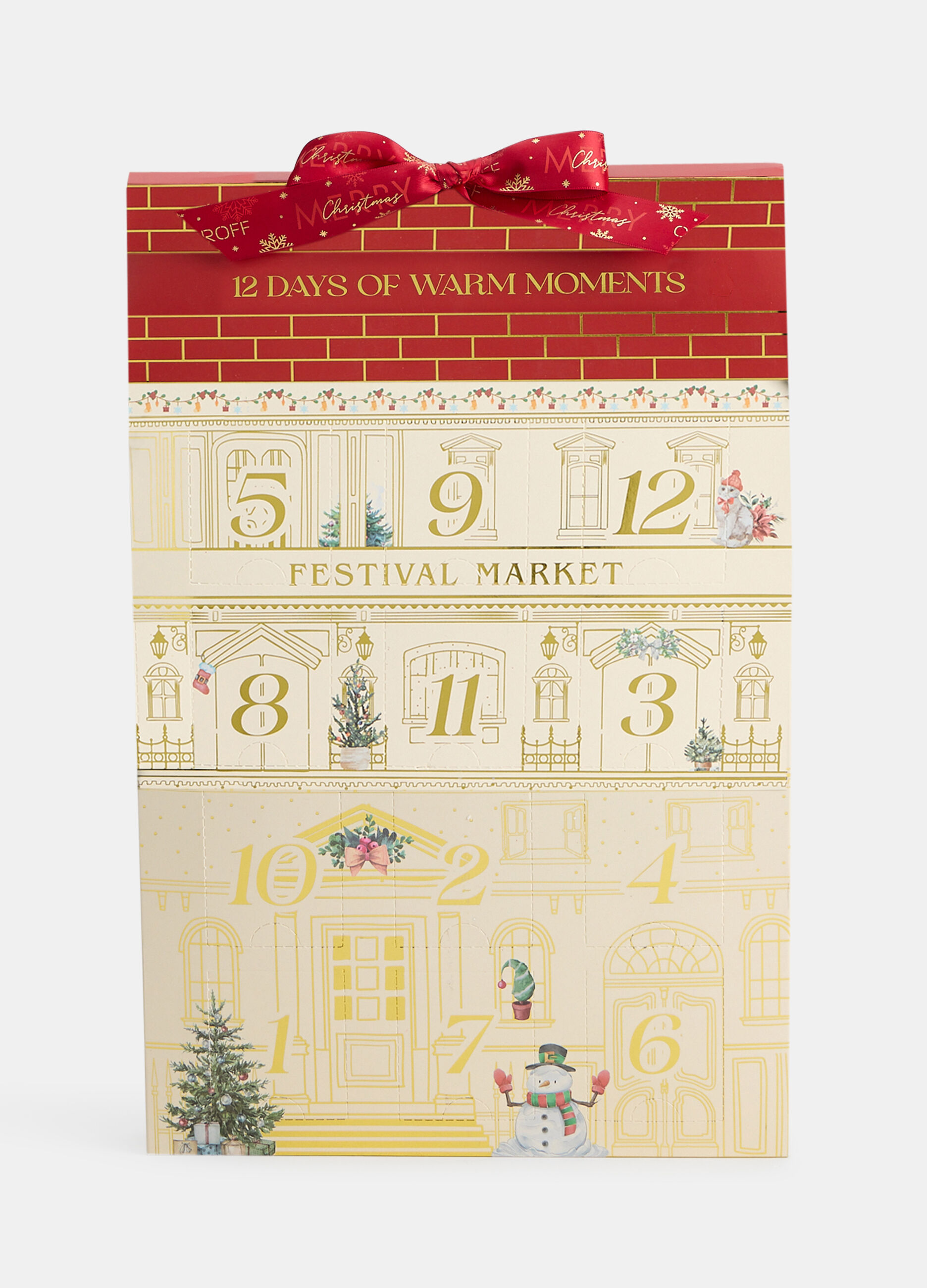 Mini calendario dell'Avvento 12 candele_0