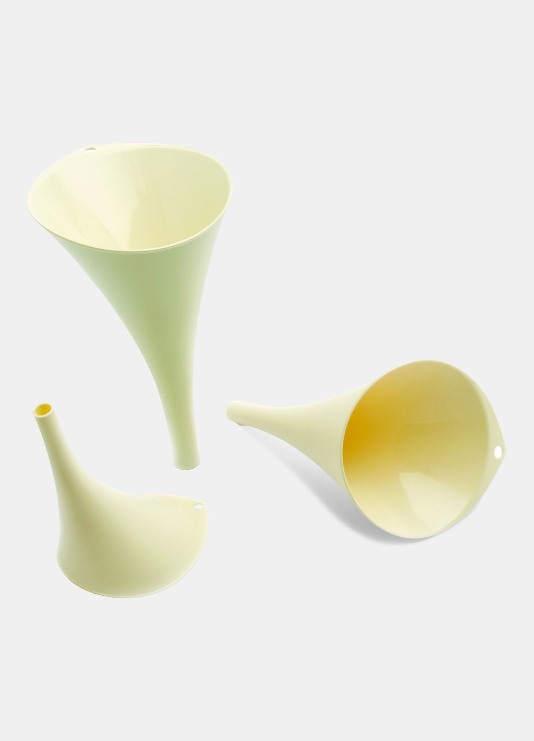 Set 3 imbuti in plastica bianca_0