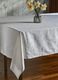 Rectangular tablecloth in 100% jacquard cotton_0