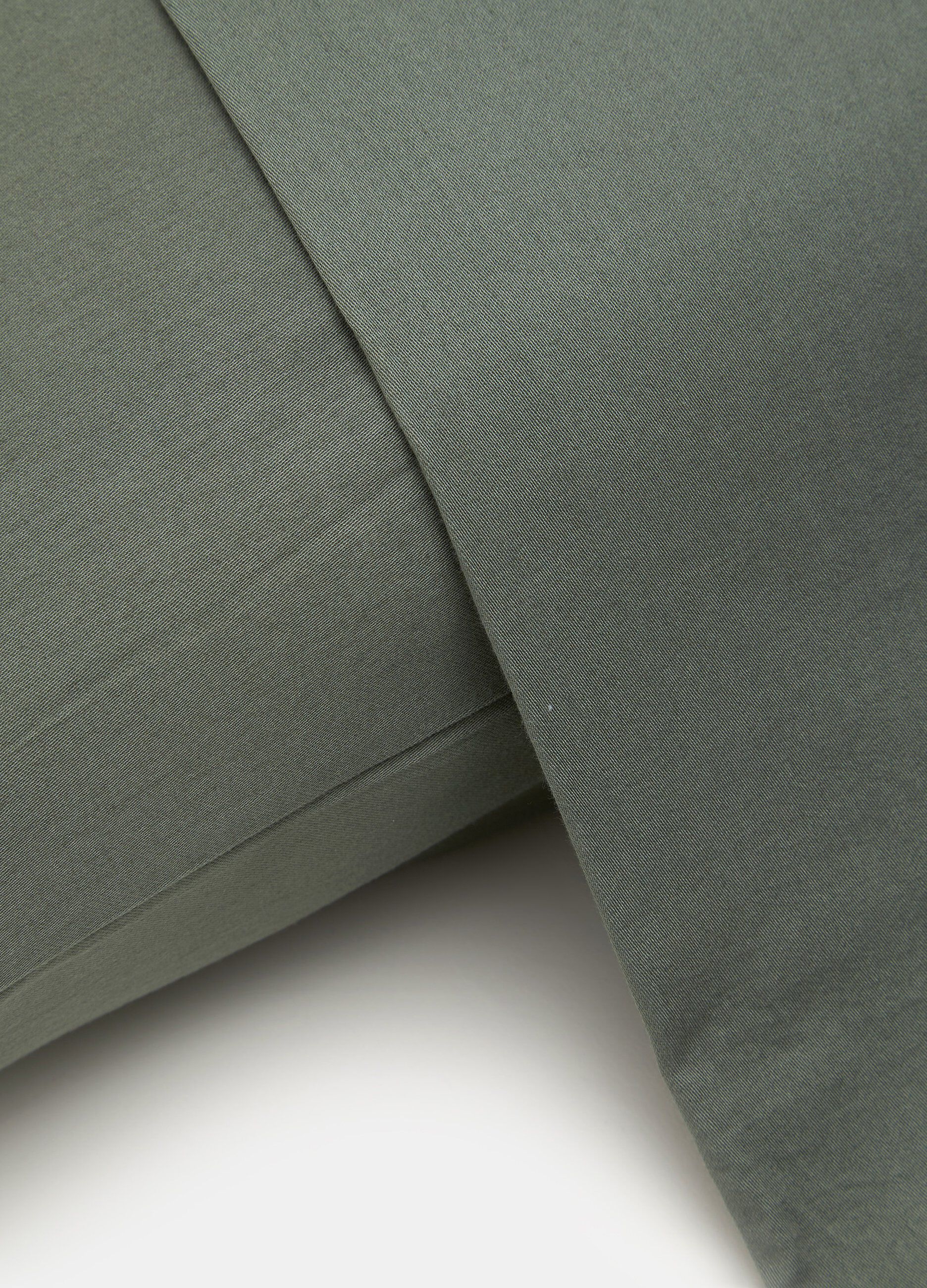 Solid colour duvet cover in 100% cotton_1