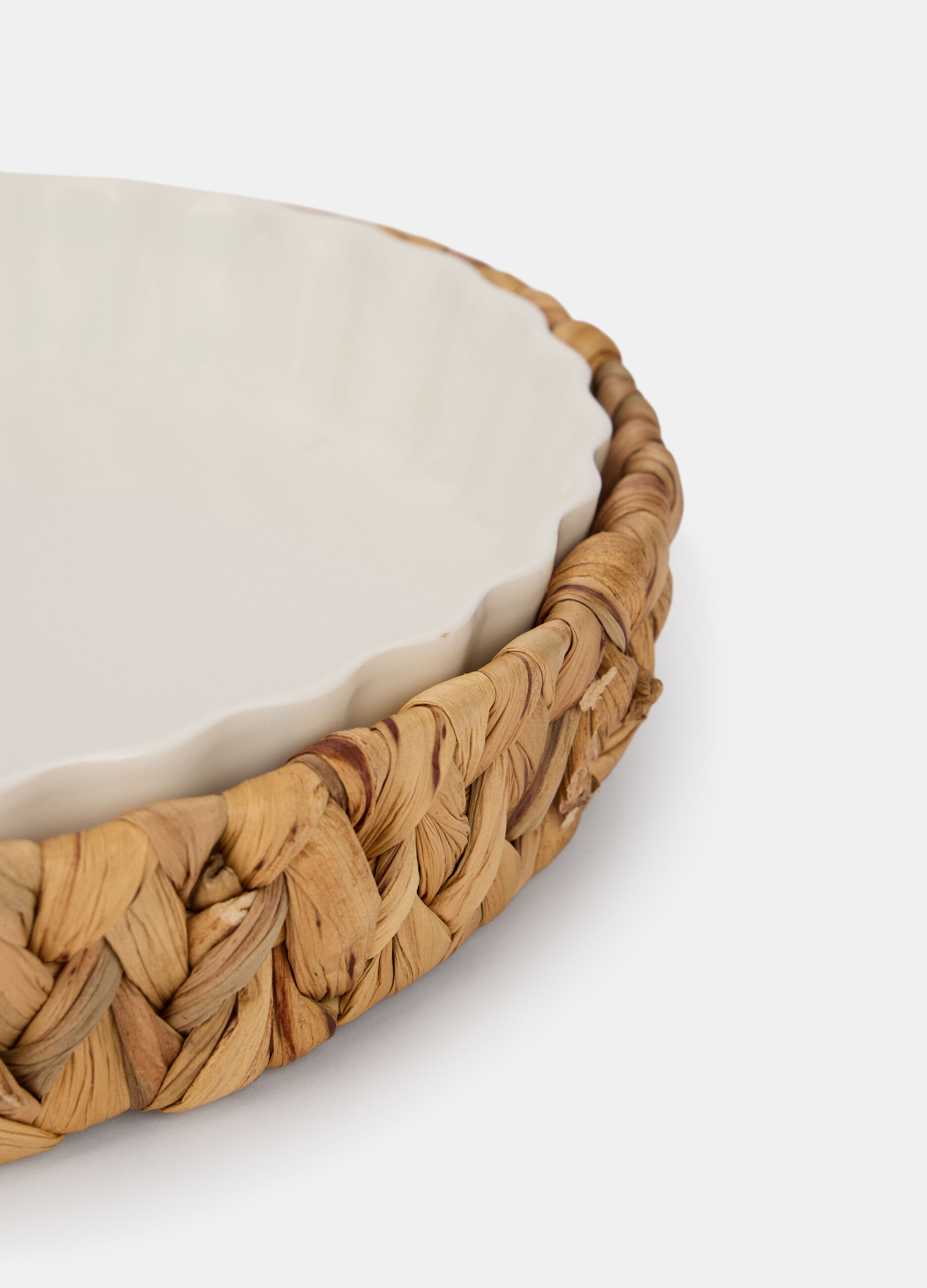 Teglia rotonda con base in vimini_1