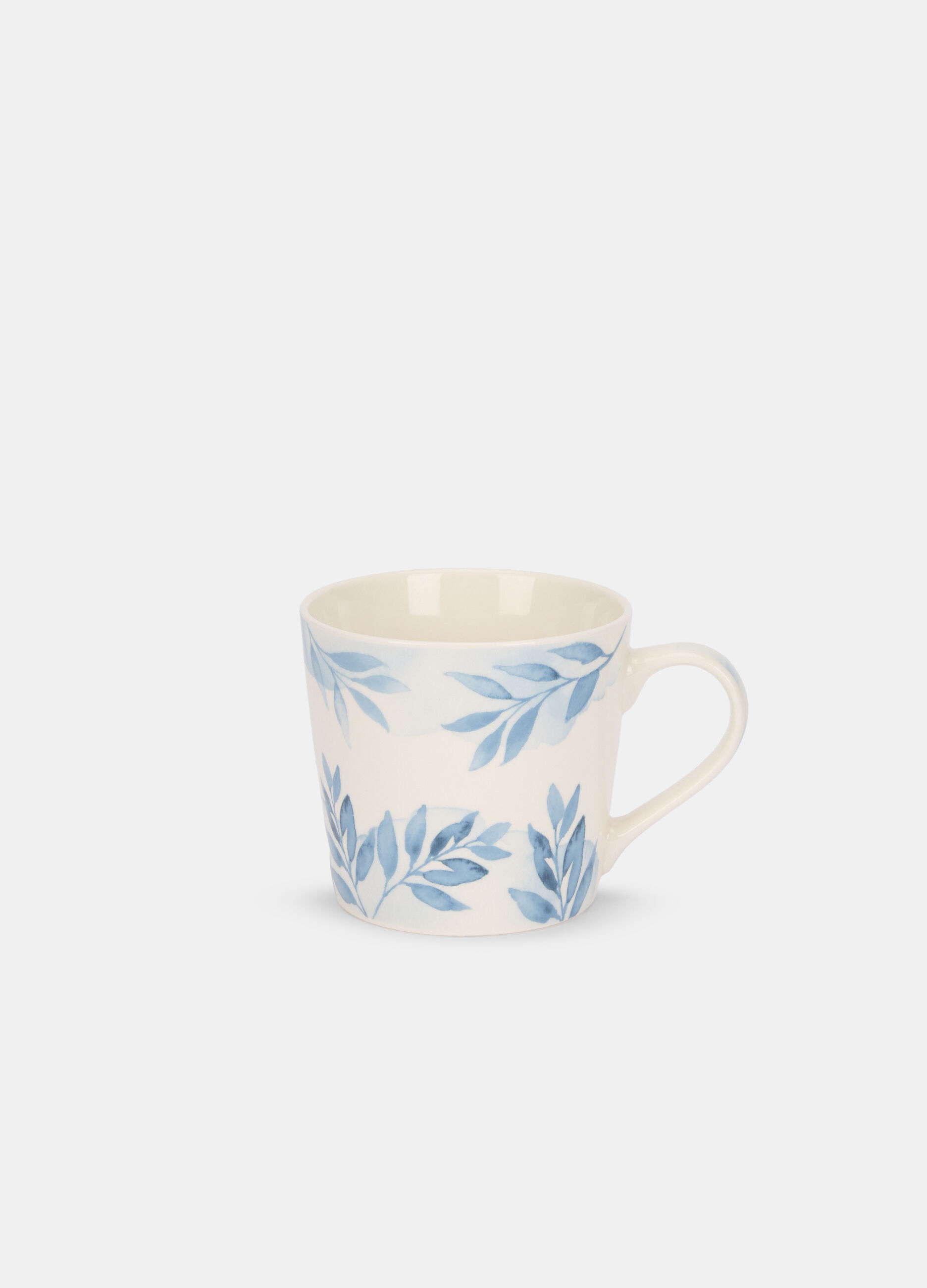 Tazza in ceramica con motivo botanico_0