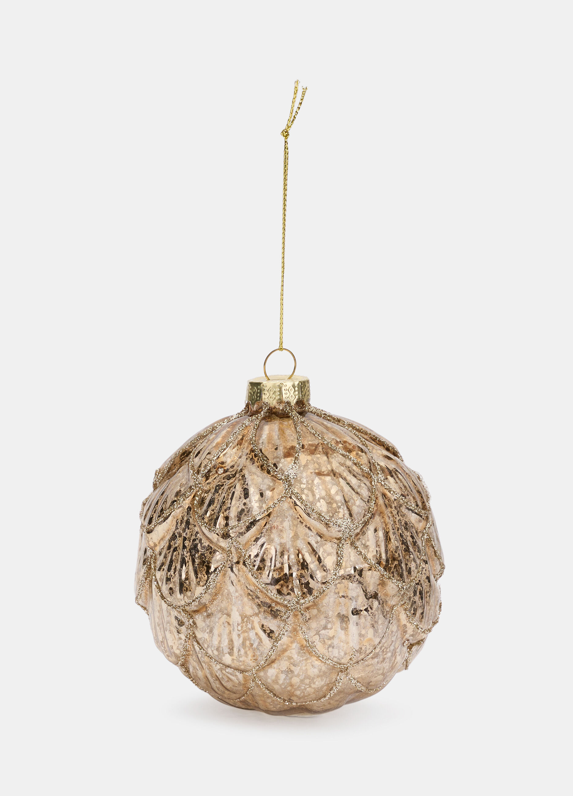 Pallina a scaglie in vetro anticato_0