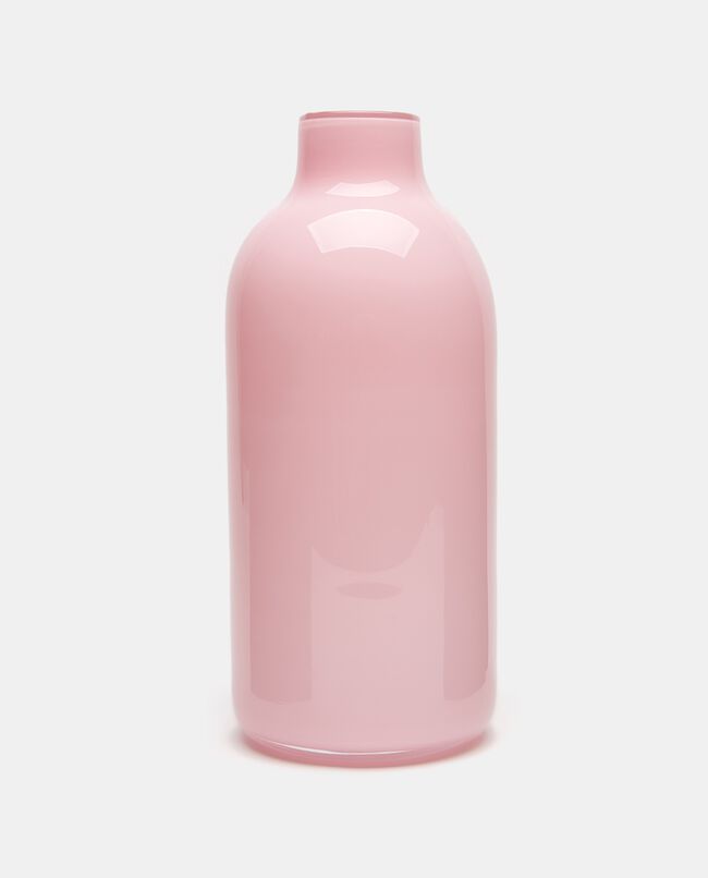 Vaso grande in ceramica rosa